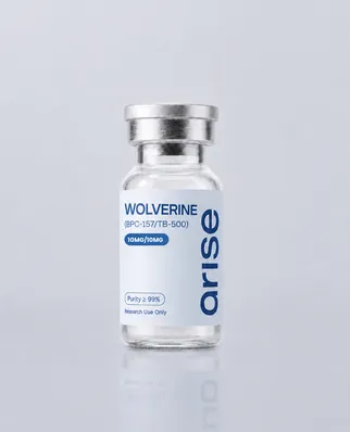 Wolverine (BPC-157 / TB-500) 10MG/10MG — Arise Biolabs research vial