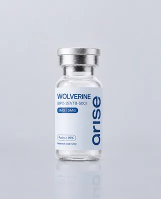Wolverine (BPC-157 / TB-500) 5MG/5MG — Arise Biolabs research vial