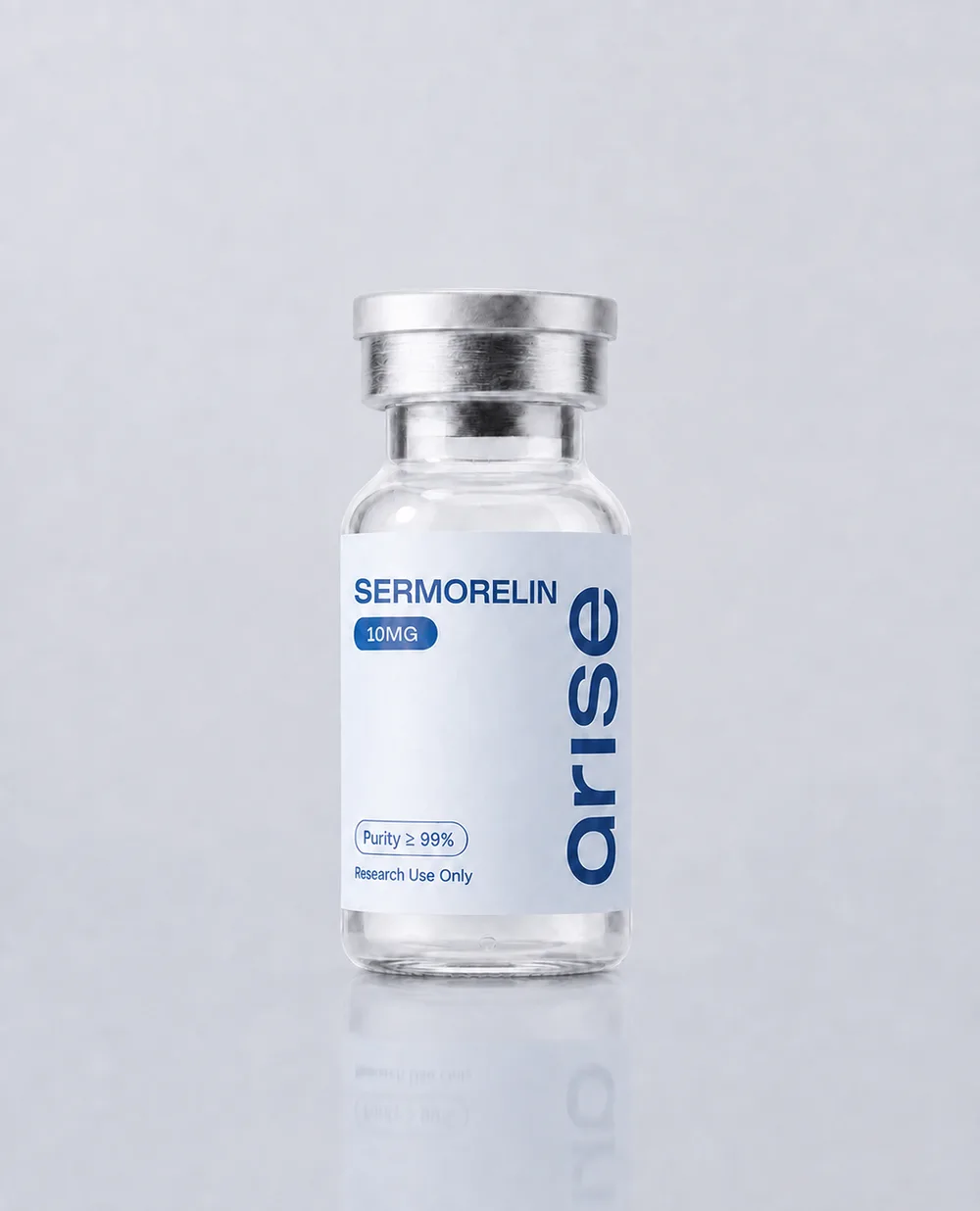 Sermorelin 10MG — Arise Biolabs research vial