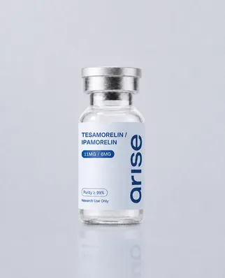 Tesamorelin/Ipamorelin Blend 11MG/6MG — Arise Biolabs research vial